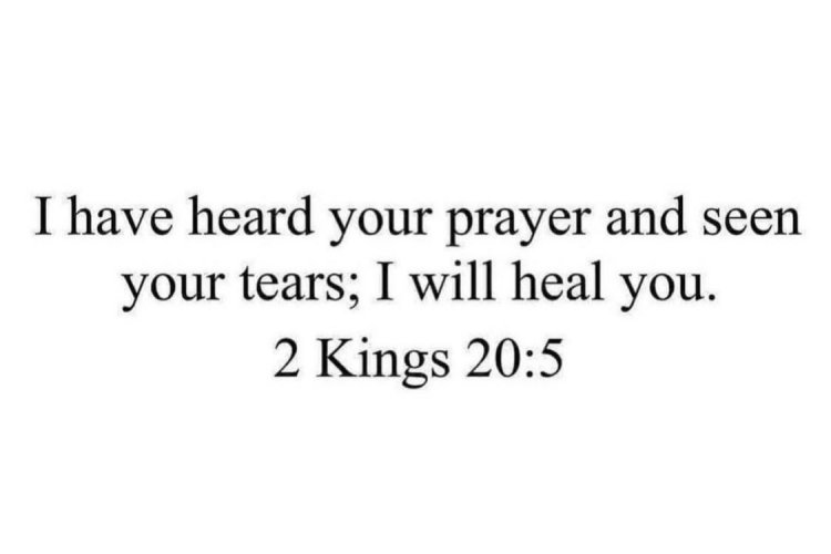 - 2 Kings 20:5
