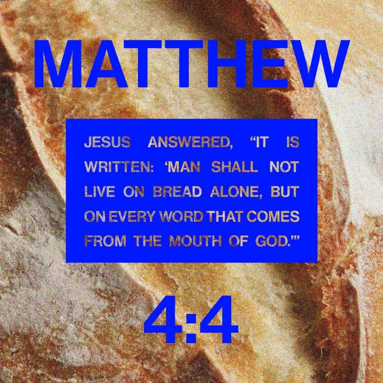 Matthew 4:4
